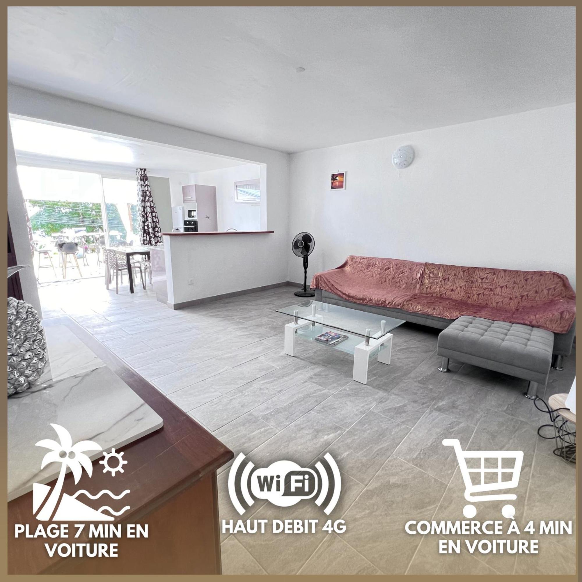 Elegant Appartement T3 Chataigne : Spacieux Сен-Лу Екстериор снимка